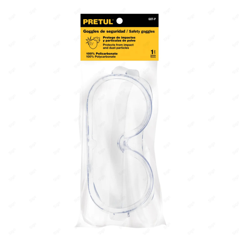 Gafas de seguridad con ventilación directa, Equipo de Protección y Seguridad Industrial