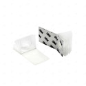 Hang Tabs caja con 1000 unidades, sujetadores adhesivos para colocar o exhibir cualquier producto