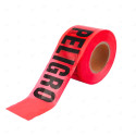 ▶︎ Cinta de Peligro Roja 3cm X 100 metros | SIGO