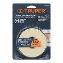 ▶︎ Cinta doble cara (Crema) de 25 mm x 5 m | TRUPER