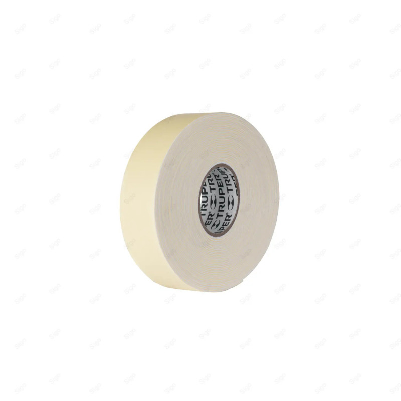 ▶︎ Cinta doble cara (Crema) de 25 mm x 5 m | TRUPER