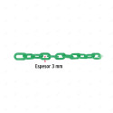 ‣ Cadena de Plástico de 3 mm (Verde) | FIERO