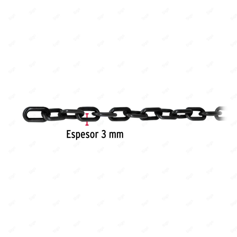 ‣ Cadena de Plástico de 3 mm (Negro) | FIERO