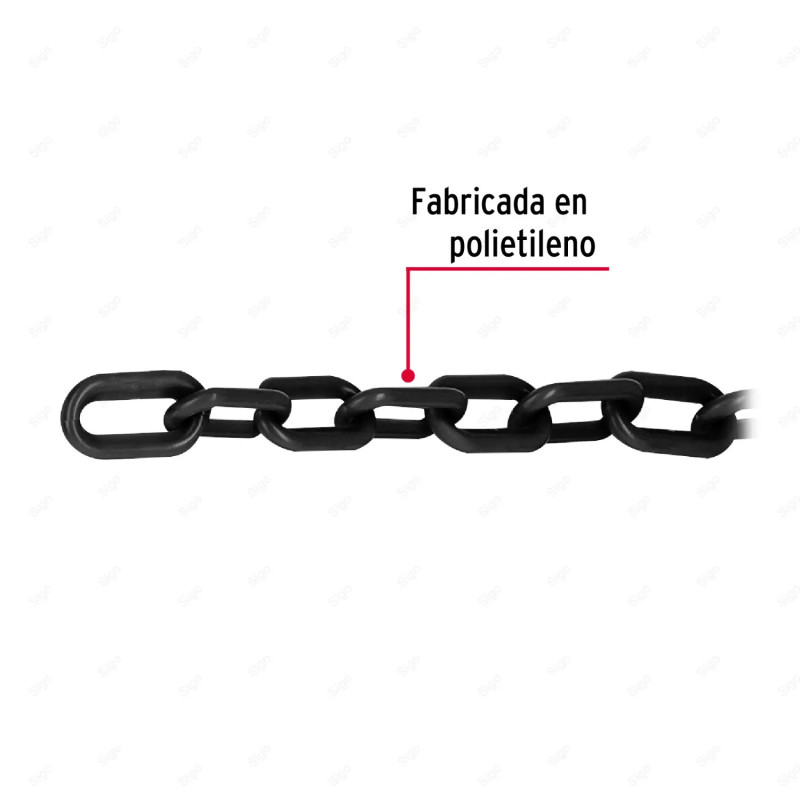 ‣ Cadena de Plástico de 5 mm (Negro) | FIERO