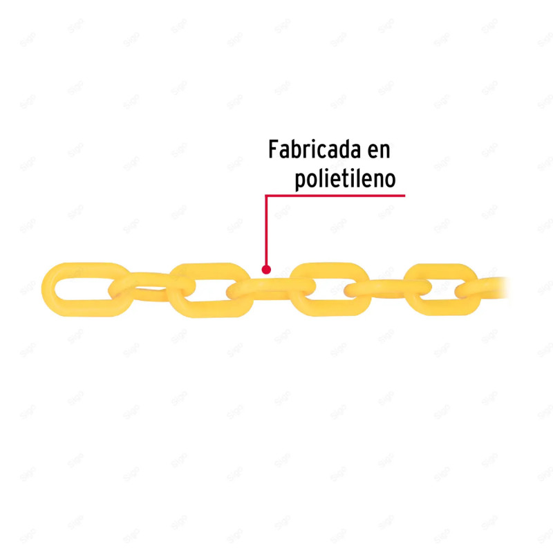 ‣ Cadena de Plástico de 5 mm (Amarillo) | FIERO