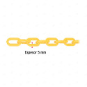 ‣ Cadena de Plástico de 5 mm (Amarillo) | FIERO