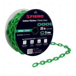 ‣ Cadena de Plástico de 5 mm (Verde) | FIERO
