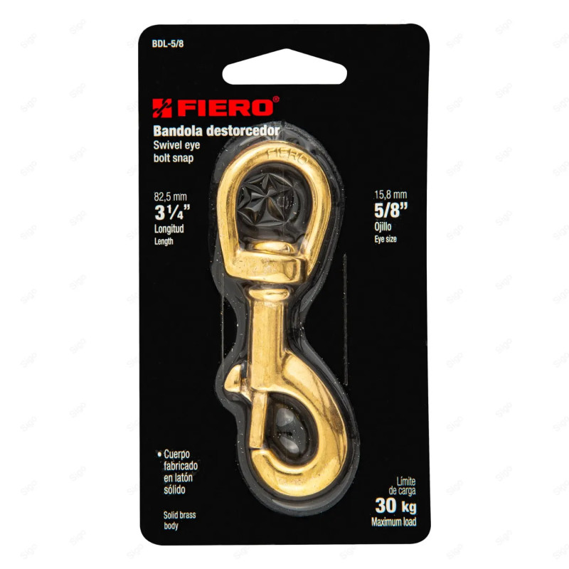 ‣ Bandola Destorcedora de Latón 5/8” | FIERO