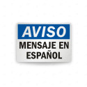 Rótulo de Aviso - Personalizable | Cod. AVI-12, Rótulos de Aviso