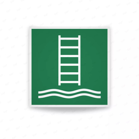 Rotulo de Rescate - Responsable de embarque| Cod. E0051 ISO 7010