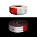 ▶︎ Cinta Adhesiva Reflectiva de Seguridad Rojo/Blanco 2"x45.7m | 3M