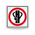 Rótulo Vial Reglamentario - Retorno | Cod. SR-58