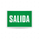 Rótulo de Ruta de Evacuación - Salida | EV-202, Señales de Emergencia