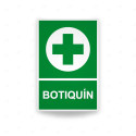 ‣ Rótulo de Ruta de Evacuación - Botiquín  | SIGO