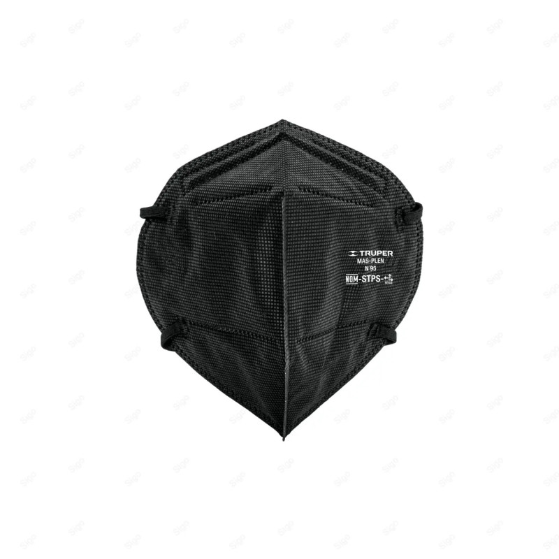 ▶︎ Respirador Plegable N95 Negro para Polvos y Partículas... | TRUPER