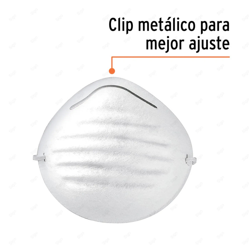 Mascarilla para Polvo en Caja, 50 Piezas