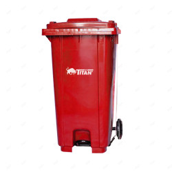 ‣ Basurero Clasificatorio 120 Litros Rojo | TITÁN