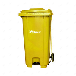‣ Basurero Clasificatorio 120 Litros Amarillo | TITÁN
