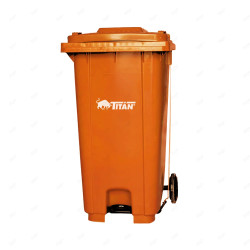 ‣ Basurero Clasificatorio 120 Litros Naranja | TITÁN