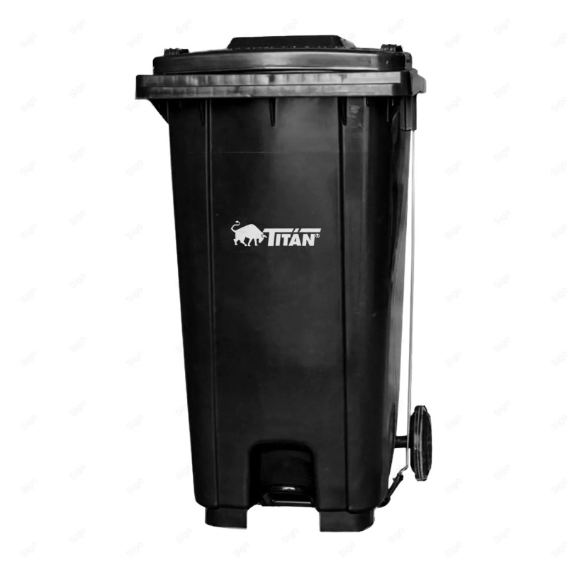 ‣ Basurero Clasificatorio 240 Litros Negro | TITÁN