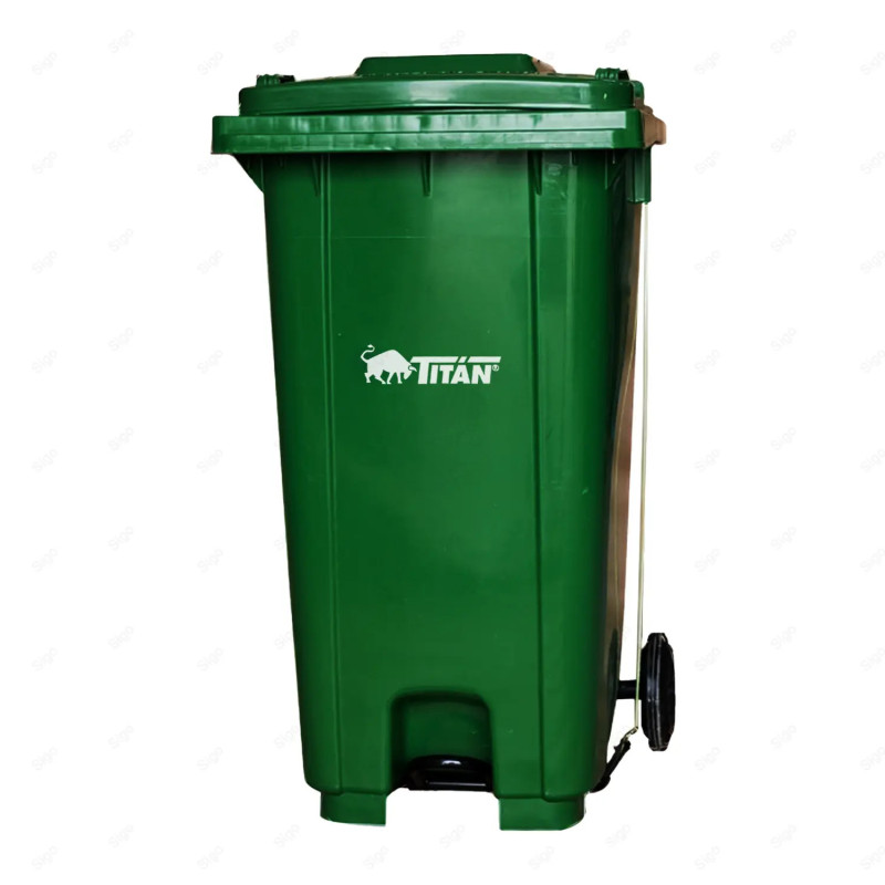 ‣ Basurero Clasificatorio 240 Litros Verde | TITÁN