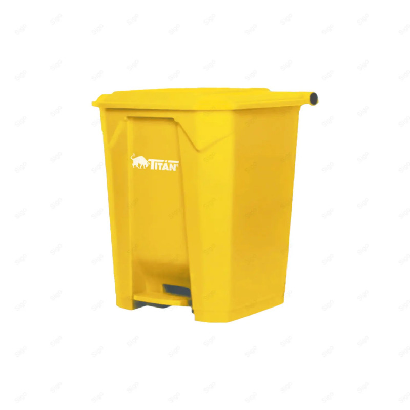 ‣ Basurero de Pedal Multiples Tamaños Amarillo | TITÁN