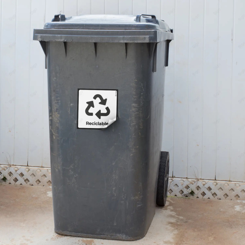 ‣ Rótulos de Reciclaje - Sticker Reciclable | SIGO