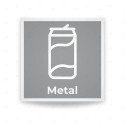 ‣ Rótulos de Reciclaje - Desechos Metalicos | SIGO