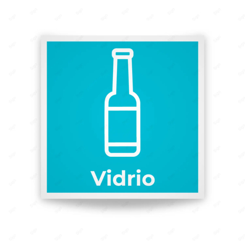 ‣ Rótulos de Reciclaje - Desecho Vidrios | SIGO