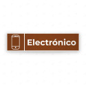 ‣ Rótulos de Reciclaje - Desechos Electronicos | SIGO