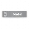 ‣ Rótulos de Reciclaje - Desechos Metalicos | SIGO