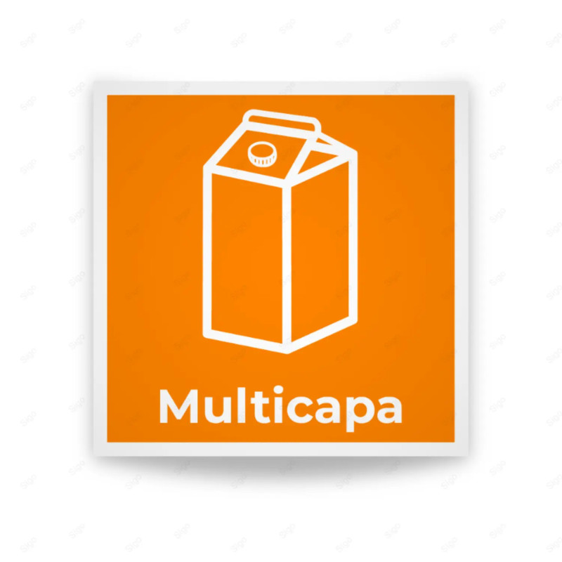 ‣ Rótulos de Reciclaje - Desechos Multicapa | SIGO