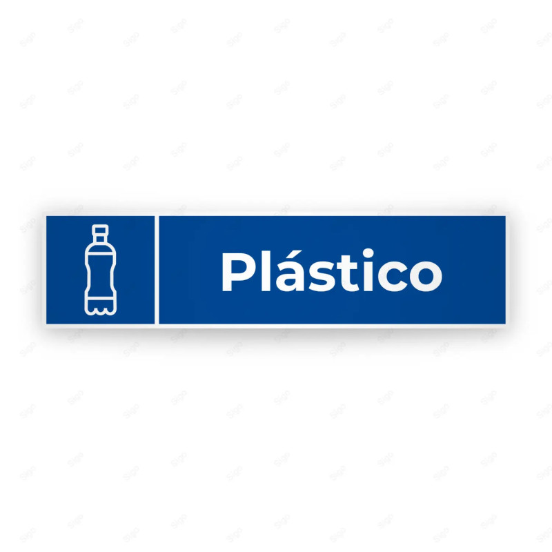 ‣ Rótulos de Reciclaje - Desechos Plástico | SIGO