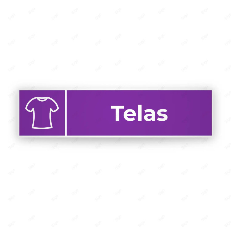 ‣ Rótulos de Reciclaje - Desecho de Telas | SIGO