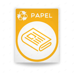 ‣ Rótulos de Reciclaje - Desechos Papel-Cartón | SIGO