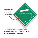 ‣ Rombo Transporte Clase 2 Verde/Blanco... | SIGO