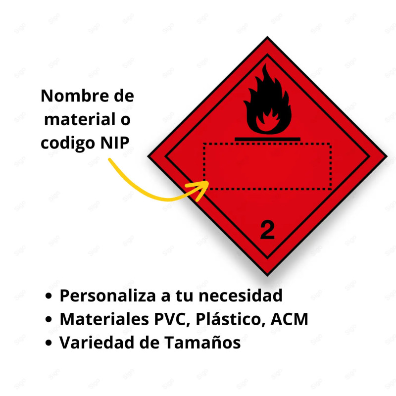 ‣ Transporte Materiales Peligrosos Clase 2... | SIGO