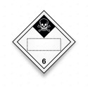 Rombo Transporte Materiales Peligrosos - Sustancia Infecciosa | Cod. TMP-44