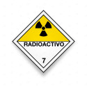 Rombo Transporte Materiales Peligrosos - Clase 7 - Radioactivo | Cod. TMP-45, Transporte Materiales Peligrosos