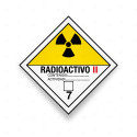 Rombo Transporte Materiales Peligrosos - Clase 7 - Radioactivo II | Cod. TMP-48, Transporte Materiales Peligrosos