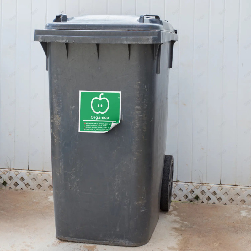 ‣ Rótulos de Reciclaje - Sticker Desechos Orgánico | SIGO