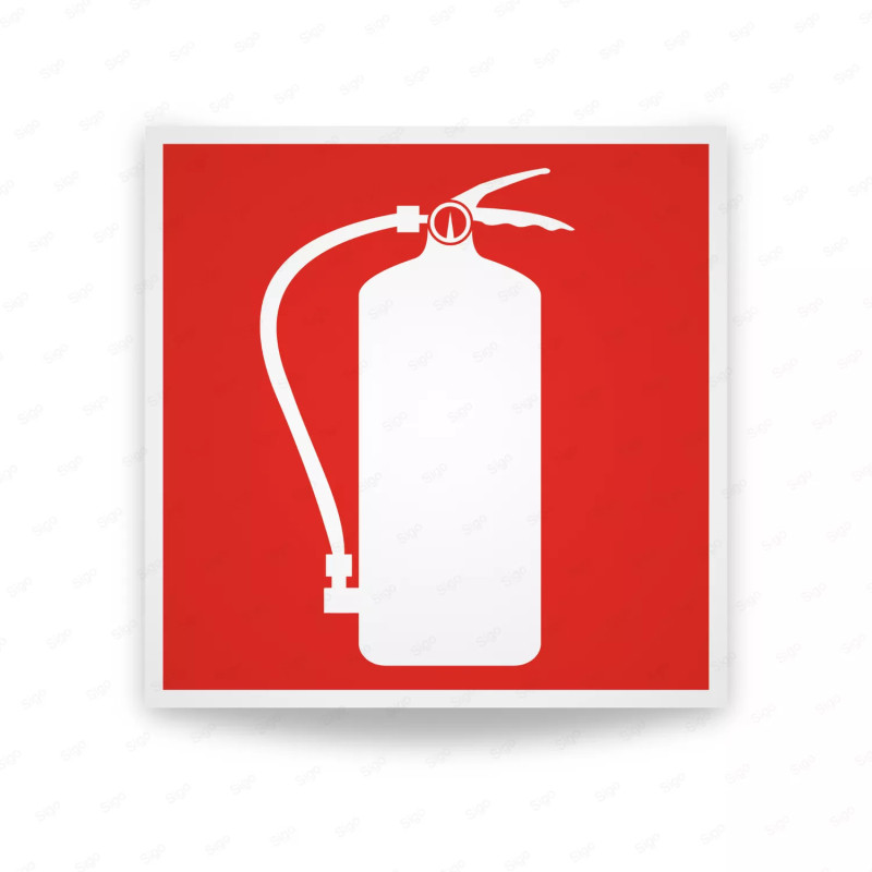 Rótulo Contra Incendios -Extintor| Cod. CI-001