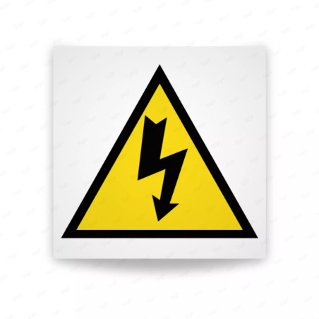 Rótulo de Atención - Atencion riesgo electrico | Cod.AD-500