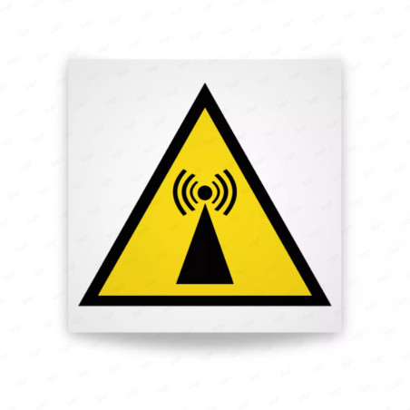 Rótulo de Atención - Radiaciones no ionizantes | Cod. AD-506