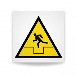 Rótulo de Atención - Precaucion zona de excavacion | Cod. AD-541