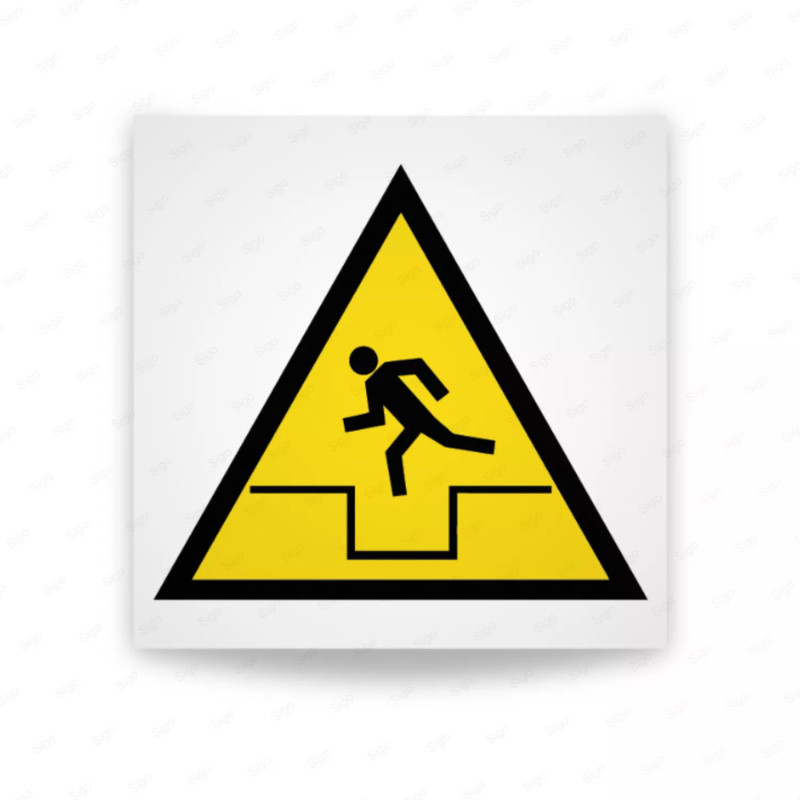 Rótulo de Atención - Precaucion zona de excavacion | Cod. AD-541