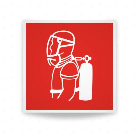 Rótulo Contra Incendios - Equipo autonomo contra incendios | Cod. CI-022