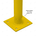 ‣ Bolardo Vial de Seguridad de 3" Metalico | SIGO