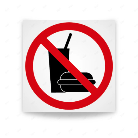 Rótulo de Prohibición - Prohibido el ingreso con alientos| Cod. PR-004