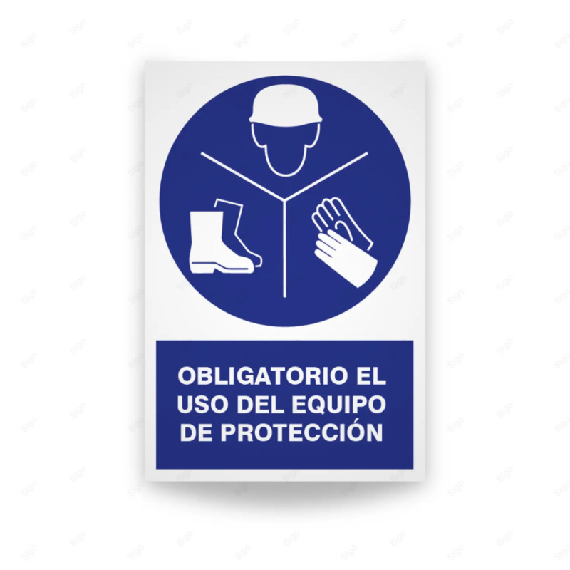 ‣ Uso obligatorio de equipo de protección... | SIGO